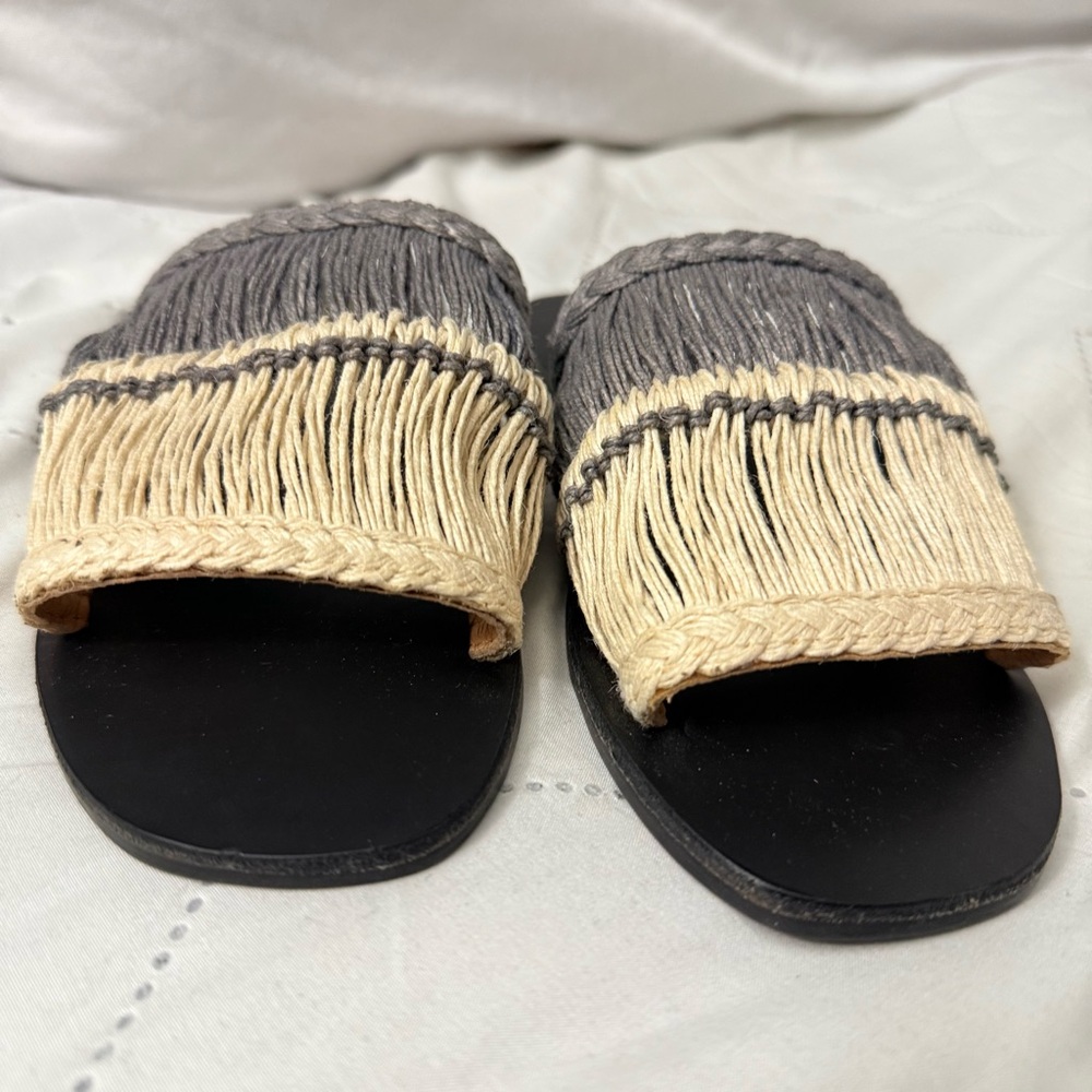 Coconuts by Matisse WATCHOUT Fringe Slide Sandals - Picture 3 of 5